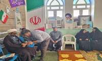 برپایی ایستگاه سلامت به مناسبت هفته سلامت در مسجد جامع شهرستان ابوموسی